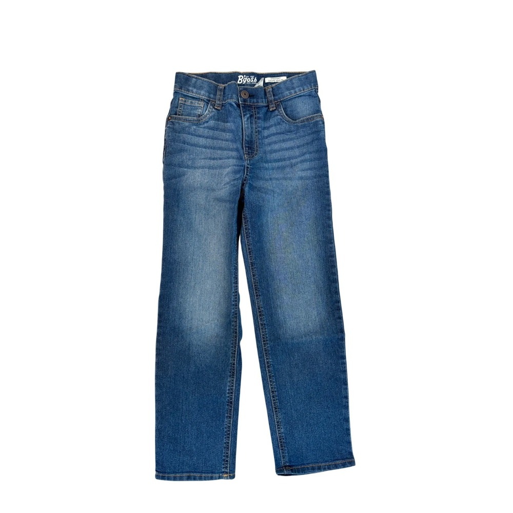 OshKosh B'gosh Kids Blue Straight Leg Jeans Size 8R Medium Wash Denim